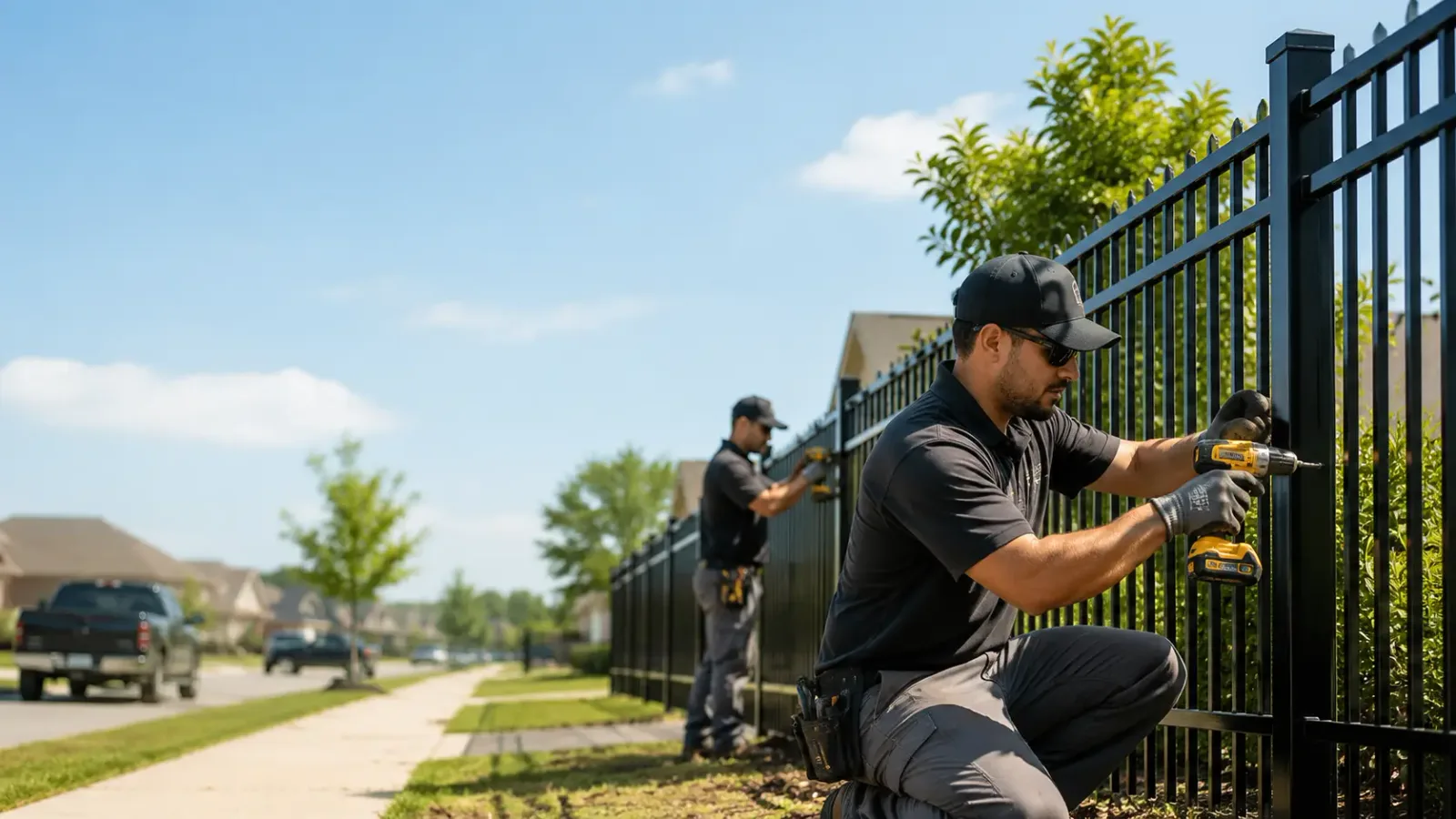 Metal Fence Installation in Millington, TN